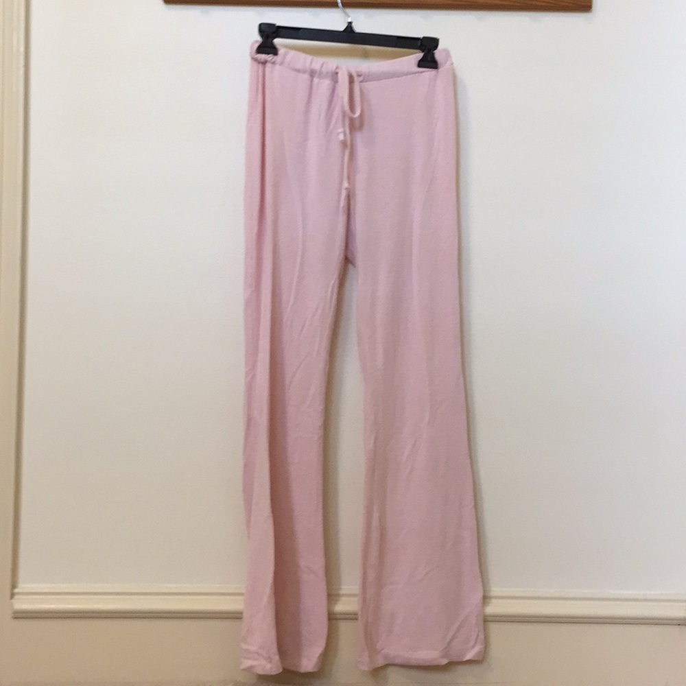 Pink lounge pants
